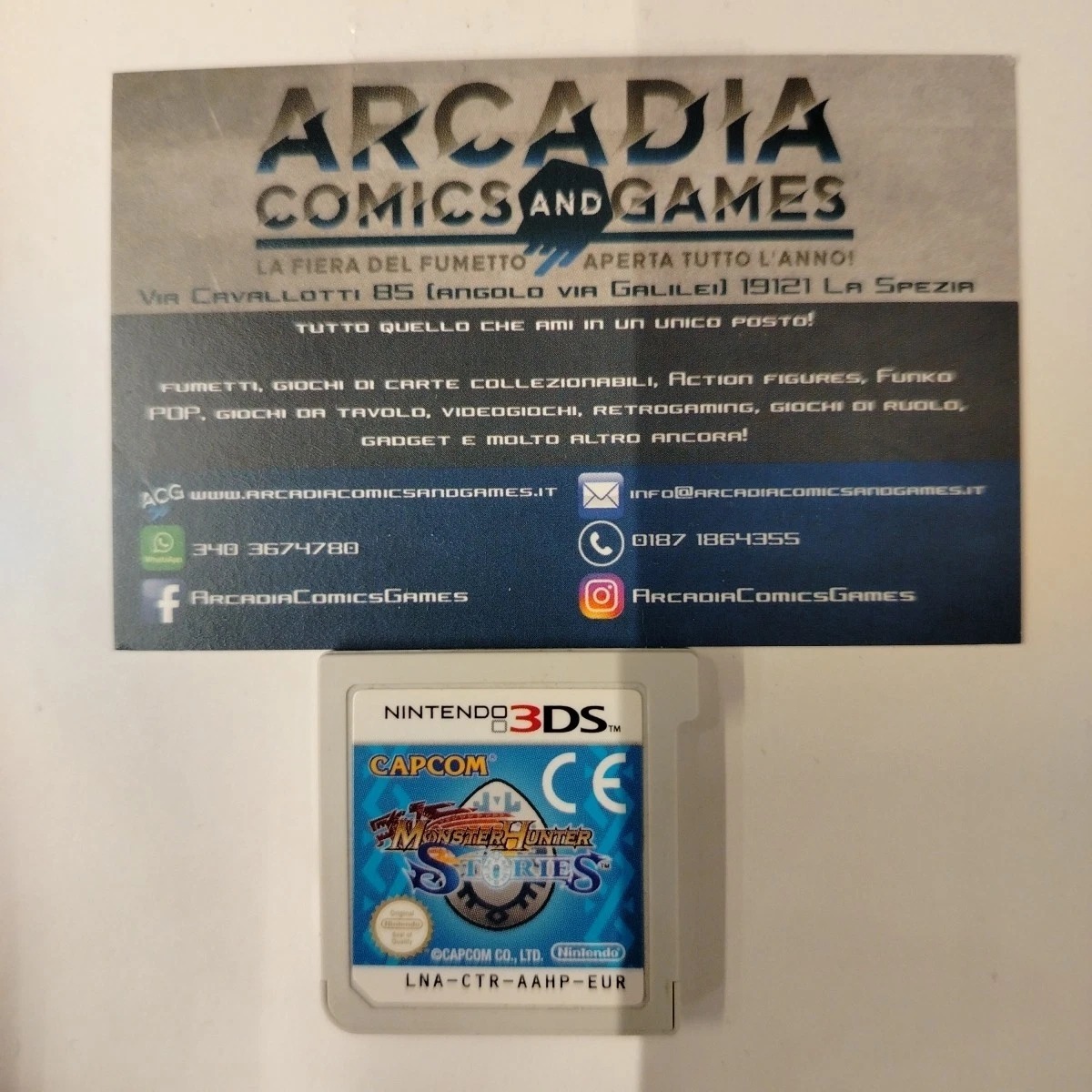 Monster Hunter Stories Ultimate 3DS Nintendo Solo Cartuccia